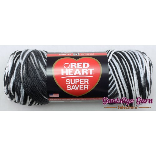 Red Heart Super Saver Zebra